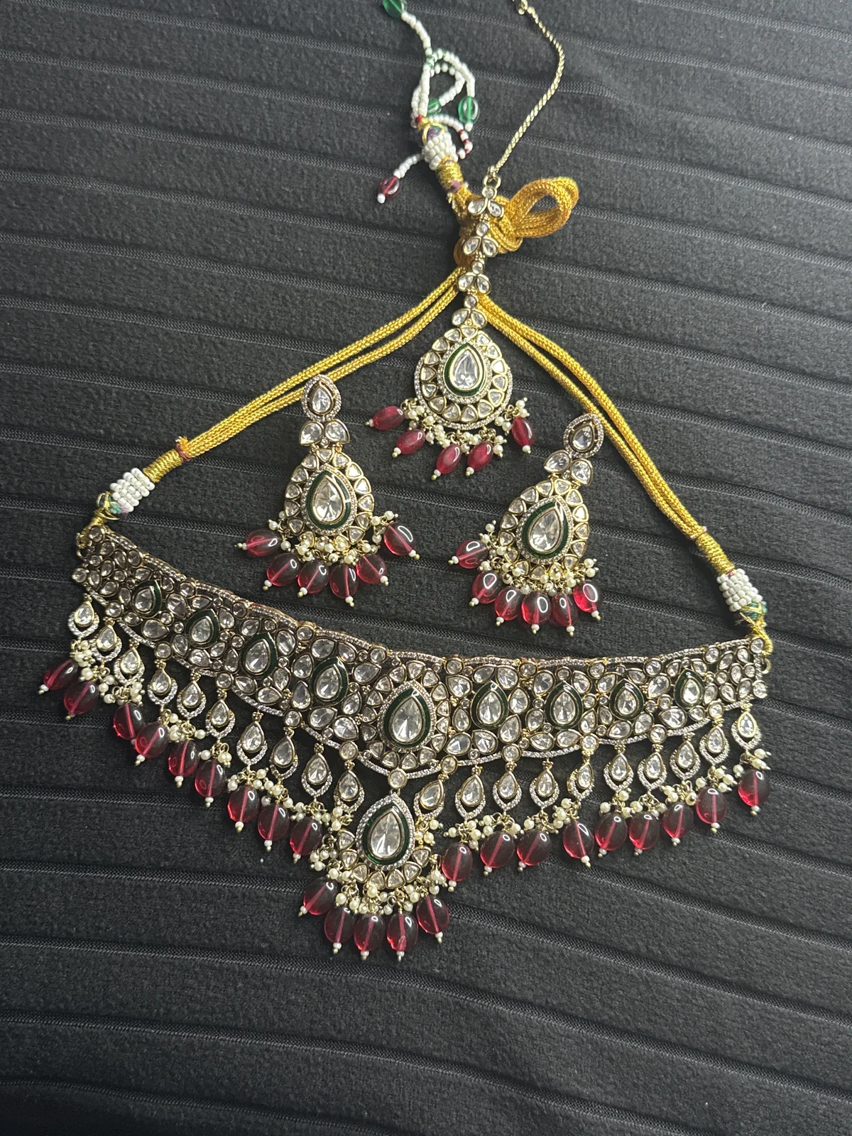 Sunheri Necklace Set from Desi Girl Gems