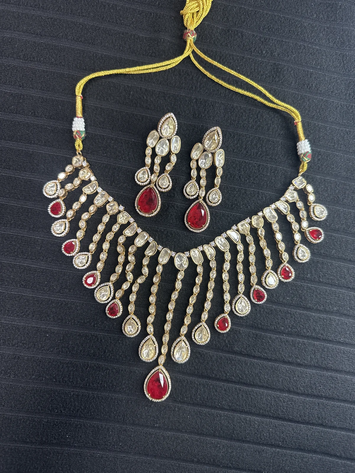 Ruby Necklace Set from Desi Girl Gems